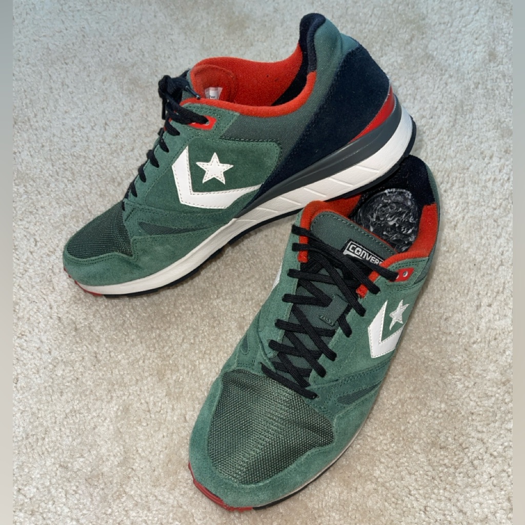 Converse Retro Cons Wave Racer Ox Imperial Green Sneakers